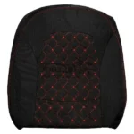 روکش صندلی جک j4 پارچه ای وسط گلدوزی قرمز