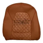 روکش صندلی جک j4 چرم مارون وسط گلدوزی - کد4035