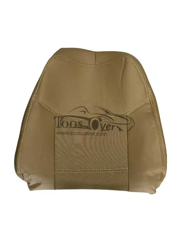 روکش صندلی خودرو ام وی ام 110 قدیم چرم وسط پارچه کرم بژ - کد 4207