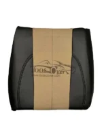 روکش صندلی توسان و اسپورتیج 2007 تا 2010 چرم مشکی وسط کرم - کد 4031