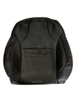 روکش صندلی پژو 2008 چرم مشکی دوخت قرمز کد 6122