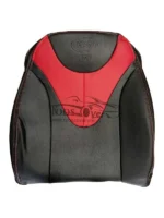 روکش صندلی خودرو 110 ام وی ام جدید چرم مشکی قرمز - کد 6129