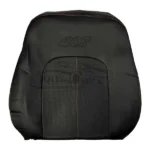 روکش صندلی پژو 407 چرم مشکی دوخت قرمز - کد 9026