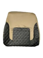 روکش صندلی برلیانس 320-330 چرم کرم مشکی کد 9030