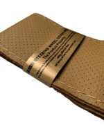 دور فرمان دوختی چرم طبیعی سوزنی کرم