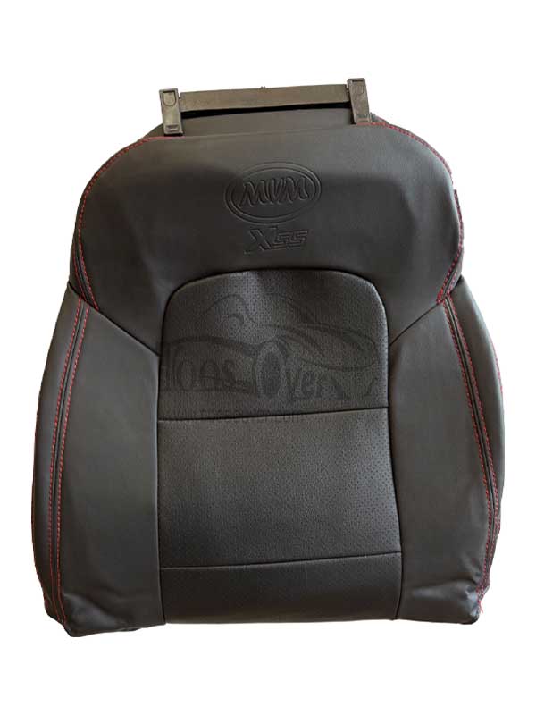 روکش صندلی ام وی ام x55 چرم مشکی دوخت قرمز