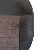 روکش صندلی نیسان رونیز چرم وسط مخمل طوسی