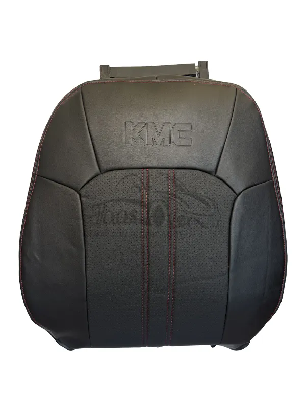 روکش صندلی جک kmc x5 چرم مشکی دوخت قرمز