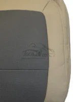 روکش صندلی ام جی 550 چرم کرم وسط طوسی کد 31256 - Image 2