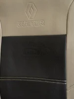 روکش صندلی رنو داستر چرم کرم وسط مشکی