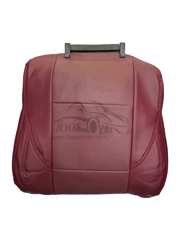 روکش صندلی میتسوبیشی لنسر چرم زرشکی