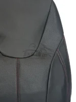 روکش صندلی تیگارد x35 چرم مشکی دوخت قرمز کد 6776 - Image 2