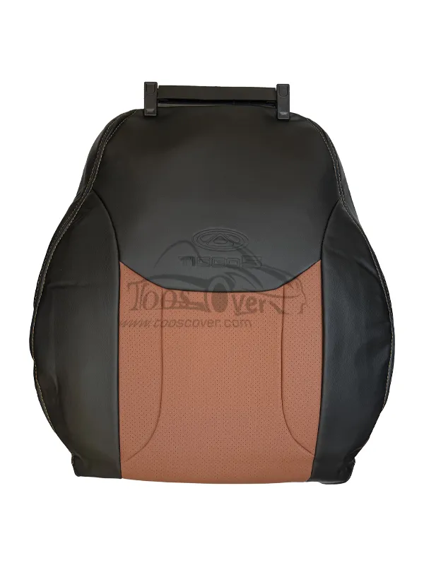 روکش صندلی چری تیگو 5 چرم مشکی مارون