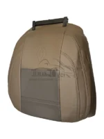 روکش صندلی رنو سفران چرم کرم بژ وسط سدری