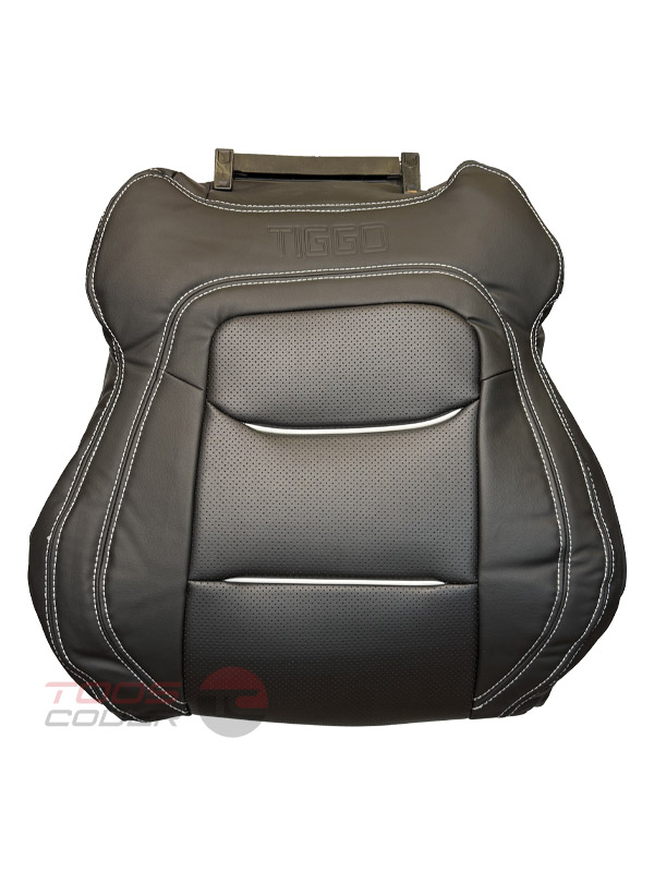 روکش صندلی فیدلیتی 5 نفره چرم مشکی دوخت