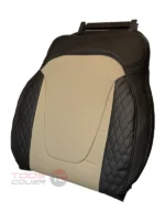 روکش صندلی هیوندا کرتا چرم مشکی کرم