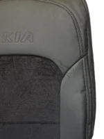 روکش صندلی کیا کادنزا چرم وسط مخمل مشکی کد 4019 - Image 2