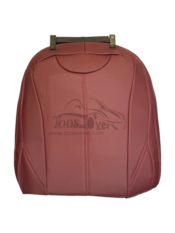 روکش صندلی لاماری چرم زرشکی