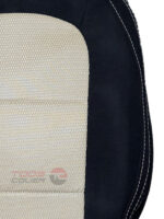 روکش صندلی هیوندا i10 پارچه مشکی وسط اسپایس کرم -کد 2216 - Image 2