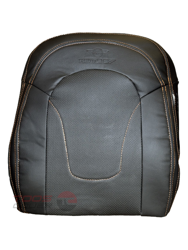 روکش صندلی هایما s7 چرم مشکی دوخت مارون