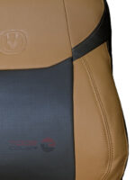 روکش صندلی چانگان پلاس CS35 چرم مارون مشکی