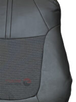 روکش صندلی تویوتا کرولا 2024 چرم وسط پارچه مشکی -کد 4017 - Image 2