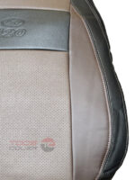 روکش صندلی هیوندا i20 چرم قهوای بغل مشکی -کد 2220 - Image 2