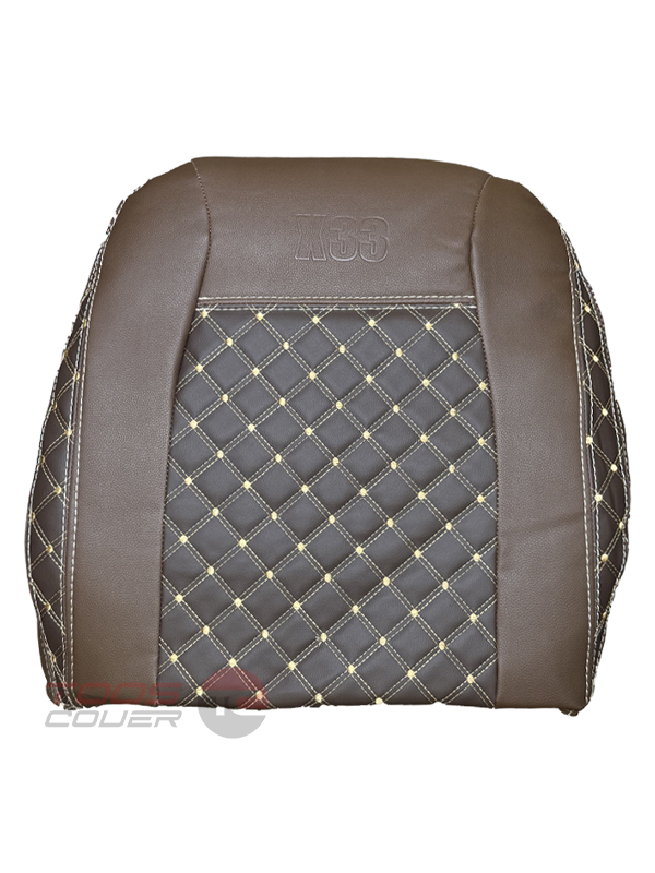 روکش صندلی ام وی ام x33 قدیم چرم قهوای